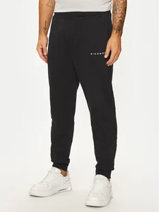 Richmond X Spodnie dresowe Kutisio UMA24244PA Czarny Regular Fit - Spodnie sportowe męskie - miniaturka - grafika 1