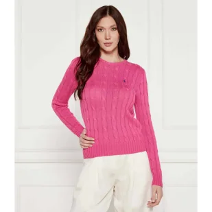 POLO RALPH LAUREN Sweter JULIANNA Slim Fit - Swetry damskie - miniaturka - grafika 1