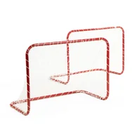 Piłka nożna - Dwie bramki piłkarskie z siatką do piłki nożnej 180x122cm ECOTOYS - miniaturka - grafika 1