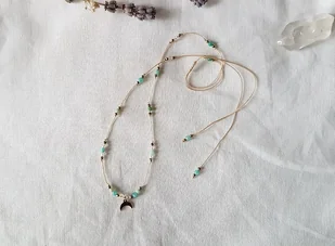 Naszyjnik moonlight - Naszyjniki - miniaturka - grafika 1