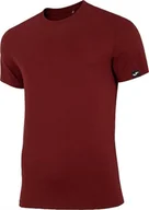 Koszulki męskie - Joma KOSZULKA MĘSKA CASUAL T-SHIRT JOMA 101739.671 DESERT SHORT BURGUND - miniaturka - grafika 1