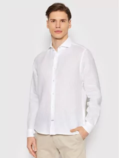 Koszule męskie - Joop! Koszula 17 JSH-110Pejos-W 30031307 Biały Slim Fit - grafika 1