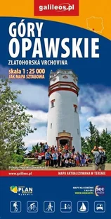 Plan Mapa - góry Opawskie 1:25 000 - praca zbiorowa - Atlasy i mapy - miniaturka - grafika 2