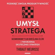 Audiobooki - poradniki - Umysł stratega. Siedmiodniowy plan określania celów i tworzenia skutecznej strategii. Podkręć swoją produktywność - miniaturka - grafika 1