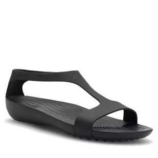 Sandały Crocs SERENA SANDAL 205469-060_ Czarny - Sandały damskie - miniaturka - grafika 1
