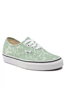 Vans Tenisówki Authentic VN0A5KRDAVH1 Zielony - Półbuty damskie - miniaturka - grafika 1