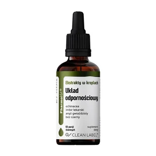 Pharmovit Ektrakt Układ Odpornościowy Krople 30 ml (5904703900474) - Suplementy naturalne - miniaturka - grafika 1
