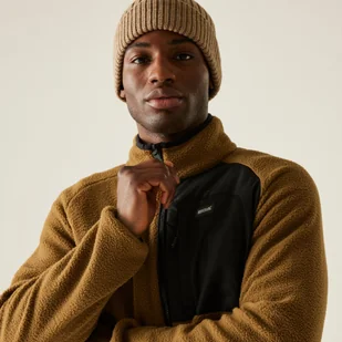 Regatta Polar męski rozsuwany Frankie Borg Brązowy, Rozmiar: 2XL - Bluzy sportowe męskie - miniaturka - grafika 1