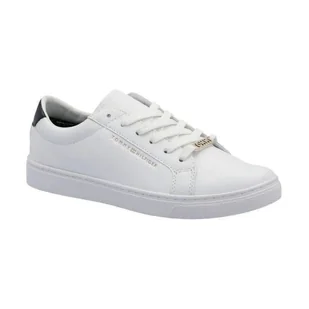 Tommy Hilfiger Skórzane trampki Essential - Trampki damskie - miniaturka - grafika 1