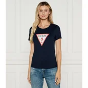 Koszulki i topy damskie - GUESS T-shirt | Regular Fit - miniaturka - grafika 1