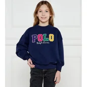 Bluzy dla dziewczynek - POLO RALPH LAUREN Bluza | Relaxed fit - miniaturka - grafika 1