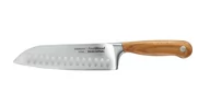 Noże kuchenne - Tescoma Nóż Santoku FEELWOOD, 17 cm, - miniaturka - grafika 1