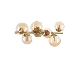 Ideal Lux - LED Żyrandol natynkowy PERLAGE 6xG9/3W/230V złoty/dymny - Lampy sufitowe - miniaturka - grafika 1