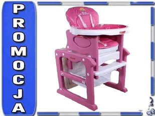 ARTI Pauli Ala Pink Krzesełko - Krzesełka do karmienia - miniaturka - grafika 1