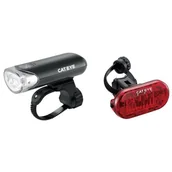 Lampki rowerowe - Zestaw lampek rowerowych CATEYE HL-EL135N + TL-LD135 Omni 3 CC-VT230W - miniaturka - grafika 1