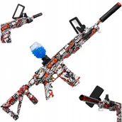 Zabawki militarne - Karabin Szturmowy Pistolet Na Kulki Żelowe Duży 83Cm Z Lusterkiem Unikatowy - miniaturka - grafika 1