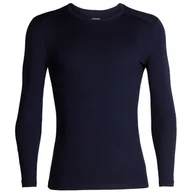 Koszulki sportowe męskie - Koszulka męska Icebreaker Mens 260 Tech LS Crewe Rozmiar: XL / Kolor: ciemnoniebieski - miniaturka - grafika 1
