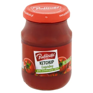 Pudliszki KETCHUP ŁAGODNY 205G zakupy dla domu i biura 35553338 - Ketchup - miniaturka - grafika 1