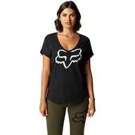 Odzież motocyklowa - Koszulka T-Shirt FOX LADY BOUNDARY , kolor czarna M - miniaturka - grafika 1