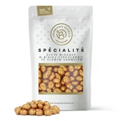 Bombonierki i czekoladki - Złote Migdały w Białej Czekoladzie z Słonym Karmelem 500 g - miniaturka - grafika 1