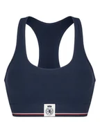Biustonosze - Tommy Hilfiger Biustonosz top UW0UW06061 Granatowy - miniaturka - grafika 1