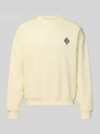 Bluzy męskie - Bluza o luźnym kroju z mieszanki bawełny - miniaturka - grafika 1