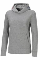 Bluzy sportowe damskie - Pikeur Bluza damska IKA - grey melange - miniaturka - grafika 1