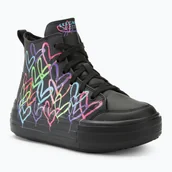 Trampki damskie - Buty SKECHERS Hyperlift Love Daze black/multicolor - miniaturka - grafika 1