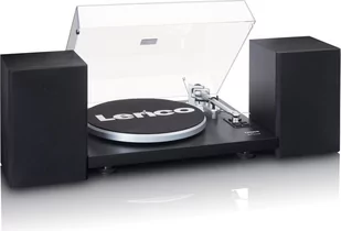 Lenco LS-500BK czarny + głośniki - Gramofony - miniaturka - grafika 1