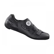 Buty rowerowe - Męskie Buty Rowerowe, Szosowe Shimano Rc502 | Black - Rozmiar Euro 43 - miniaturka - grafika 1