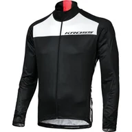 Kurtki rowerowe - Kurtka rowerowa KROSS Pro Team ( S) Czarny - miniaturka - grafika 1