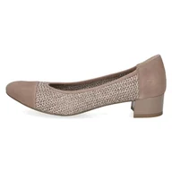 Czółenka - CAPRICE Damskie czółenka 9-22502-42, Błoto grzebień, 40.5 EU - miniaturka - grafika 1