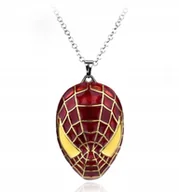 Wisiorki - Naszyjnik łańcuszek wisiorek Spiderman pająk spider prezent streetwear Y2K - miniaturka - grafika 1