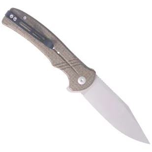 Nóż składany CIVIVI Cogent Green Micarta, Silver Bead Blasted 14C28N (C20038D-5) - Noże - miniaturka - grafika 7