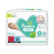 PAMPERS Chusteczki Sensitive 3x52szt 8001841062556