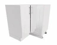 Szafki kuchenne - Szafka Dolna Narożna Alto Z 2 Frontami 78-90X82 Cm Drp Mdf Biały Połysk - miniaturka - grafika 1