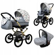 Wózki dziecięce - Babylux Margaret 3w1 5903890856052 - miniaturka - grafika 1