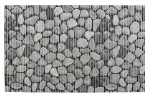 Mata antypoślizgowa SASSI, 50 x 80 cm, wzór kamieni, WENKO - Dywaniki łazienkowe - miniaturka - grafika 1