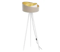 Lampy stojące - Lampa podłogowa GALAXY 1xE27/60W/230V beżowy/biały - miniaturka - grafika 1