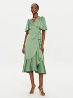 Sukienki - YAS Sukienka koktajlowa Thea 26028890 Zielony Standard Fit - miniaturka - grafika 1