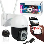 Kamery do monitoringu - 78-823# Kamera blow wifi h-335 obrotowa 5 mp ptz - miniaturka - grafika 1