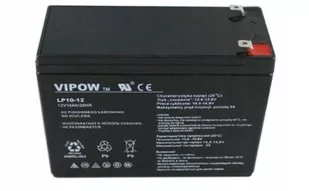 Vipow Akumulator żelowy 12V 10Ah - Akumulatory ogólnego zastosowania - miniaturka - grafika 2