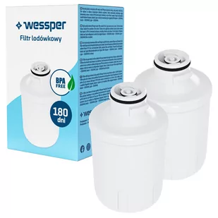 2x Filtr wody Wessper do lodówki Hotpoint zamiennik C00300448 - Wkłady filtrujące - miniaturka - grafika 1