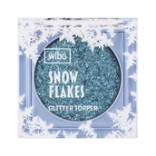 Cienie do powiek - WIBO Snow Flakes Glitter Eyeshadow cień do powiek 01 2g - miniaturka - grafika 1