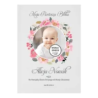 Dewocjonalia - Biblia na Chrzest / Personalizowana / Pamiątka Chrztu ze Zdjęciem / Pamiątka Chrztu dla Dziewczynki - miniaturka - grafika 1