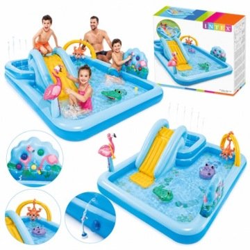 Wodny Plac Zabaw Dmuchany Basen Dla Dzieci Intex 57161 Fontanna