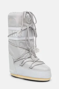 Moon Boot śniegowce MB ICON NYLON kolor szary 80D1400440 H003 - Śniegowce damskie - miniaturka - grafika 1