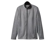 Bluzy męskie - esmara Men Bluza polarowa męska (Szary, S (44/46)) - miniaturka - grafika 1