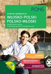 Opracowanie zbiorowe Słownik uniwersalny włosko-polski polsko-włoski - Książki do nauki języka włoskiego - miniaturka - grafika 1