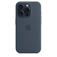 Etui i futerały do telefonów - Apple Silikonowe etui z MagSafe do iPhone 15 Pro Sztormowy błękit MT1D3ZM/A - miniaturka - grafika 1